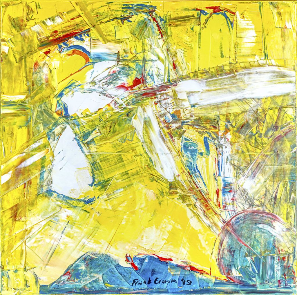 YellowBird - 100 x 100 - Oil on canvas - April 2019