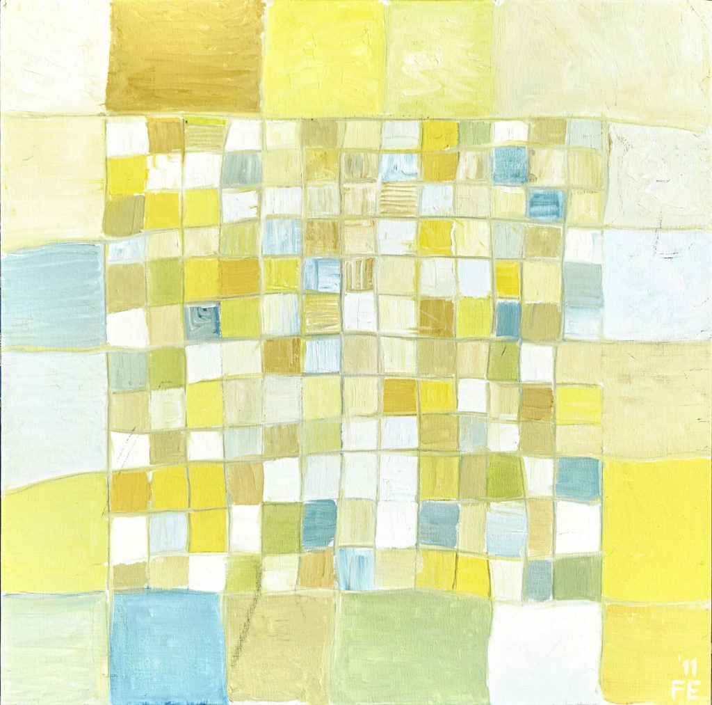 ThisCloth - 60 x 60 - Oil on panel - May 2011